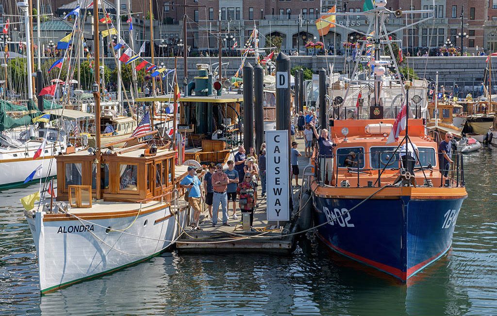 Now in its 46th year, the Victoria Classic Boat Festival,