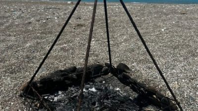 Antalya'nın Kumluca İlçesi Mavikent Mahallesi Sahilinde Caretta Caretta yuvalarında mangal