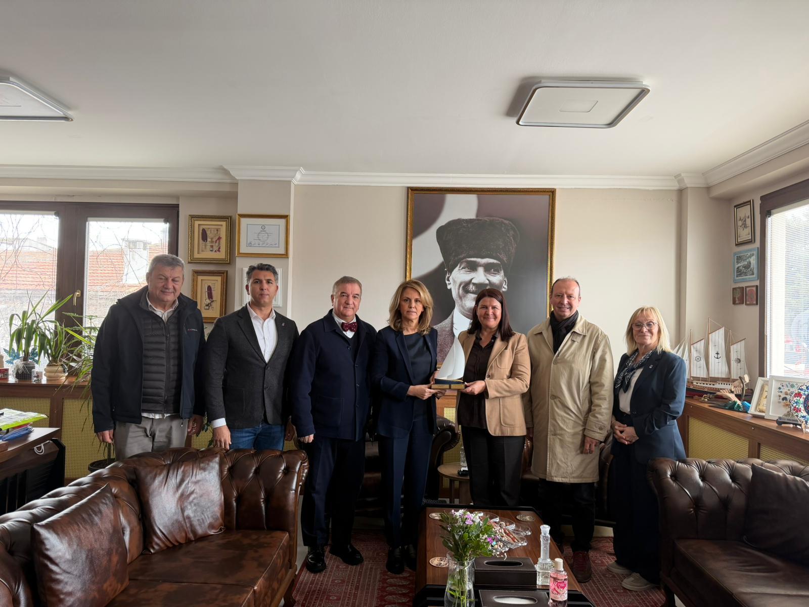 MW Phokaia Beach Resort Techno293 Dünya Şampiyonası öncesinde gerçekleştirilen ziyarette,