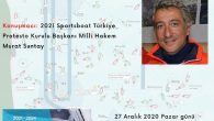 Herkese merhaba , bu pazar zoom platformu üzerinden Milli Hakem Murat Suntay bizlere, 1 Ocak 2021 tarihinde uygulanmaya başlanacak 2021-2024 yeni yarış kuralları ile ilgili bilgilendirme yapacak. Herkesi bekliyoruz. Sinem Ergün