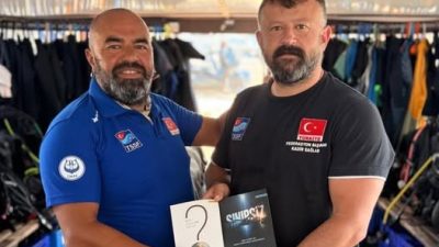 Dünya Engelliler Serbest Dalış rekortmenimiz Ufuk Koçak’ın Sınırsız adlı kitabını