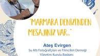 Deniz, kıyı ve su ekosistemi buluşmalarımıza “Marmara Denizi’nden Mesajınız Var” başlıklı çevrimiçi paylaşım programımızla devam ediyoruz. 27 Mayıs Perşembe günü saat 15.00’te gerçekleşecek söyleşimizin konuğu, Su Altı Fotoğrafçıları ve Filmcileri Derneği Yönetim Kurulu Başkanı Ateş Evirgen. Söyleşide Marmara Denizi’nin derinlerine […]
