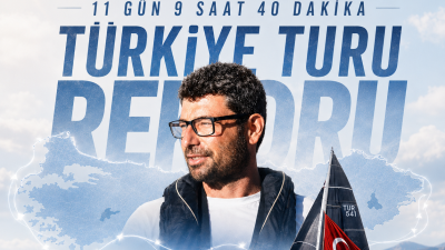 Denizci Doğukan Kandemir , Hopa'dan İskenderun'a uzanan Türkiye Turu rekor