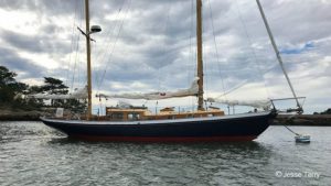 Jesse Terry, owner of the 1956 auxiliary ketch Abigail, shares