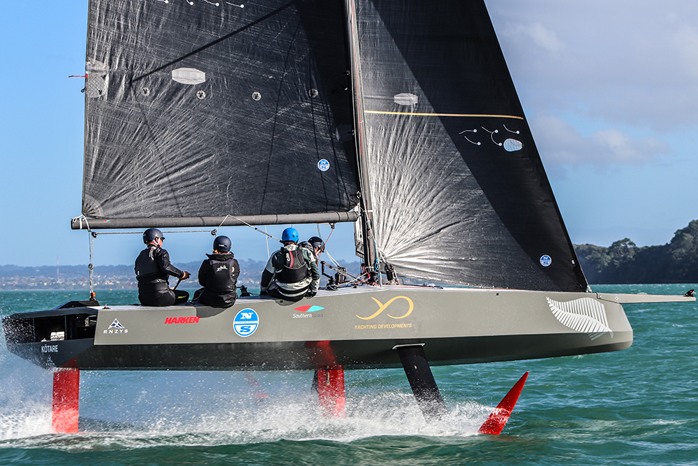 The brand new AC9F Youth America’s Cup yacht has successfully