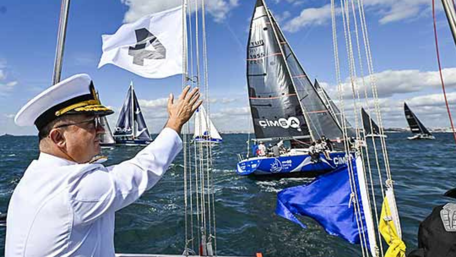 65. Donanma Kupası’na 34 tekne katıldı İYK tarafından bu yıl 65’incisi düzenlenen Donanma Kupası Yat Yarışı’nda