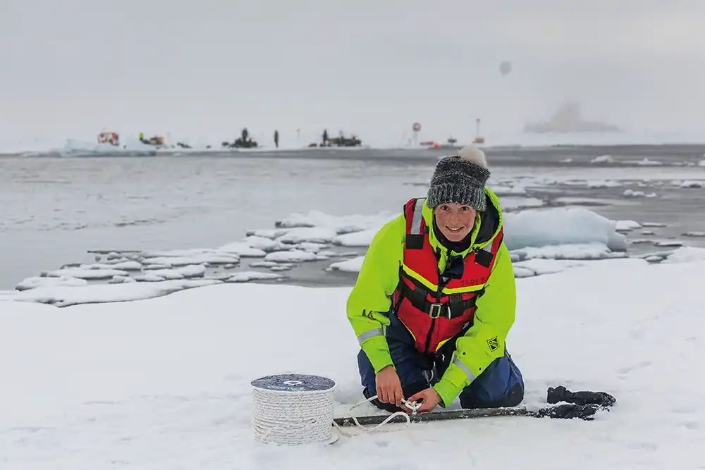 Physicist, oceanographer and author Helen Czerski talks to Jo Caird