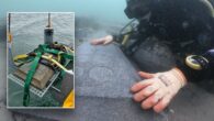Watch the latest video at foxnews.com British archaeologists recently uncovered eerie medieval gravestones during a search around an ancient shipwreck. Bournemouth University announced the discovery in a press release on Friday. The gravestones were found in Studland Bay, off the […]