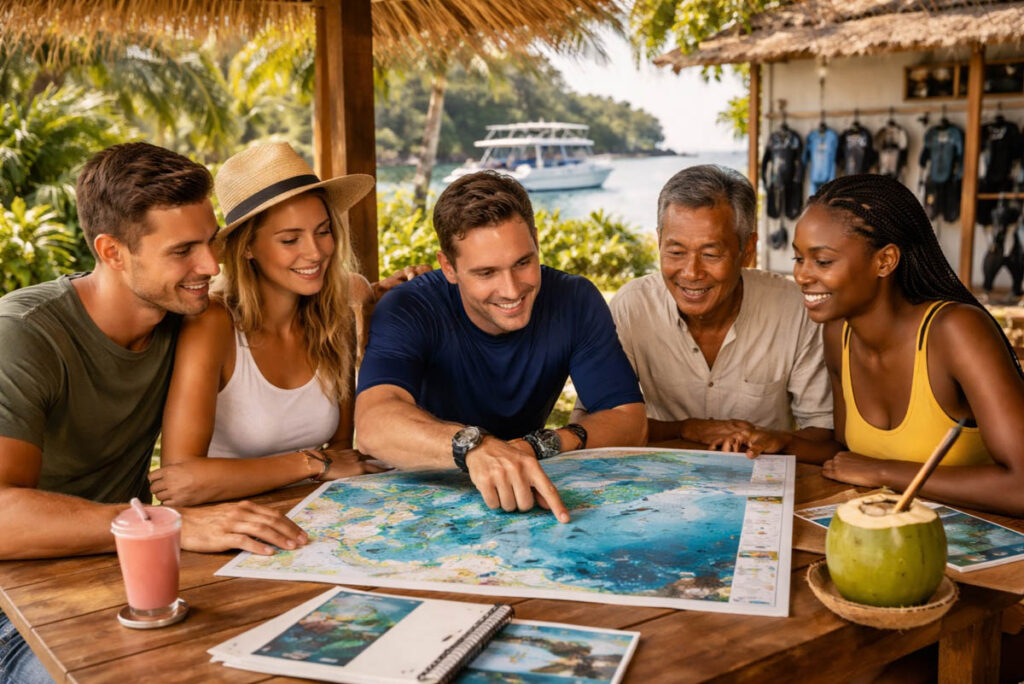 For travelers planning an island journey shaped by underwater discovery,