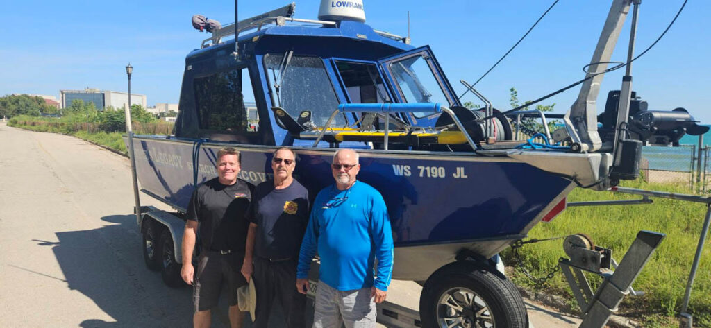 A Wisconsin volunteer search and recovery organisation has recovered the