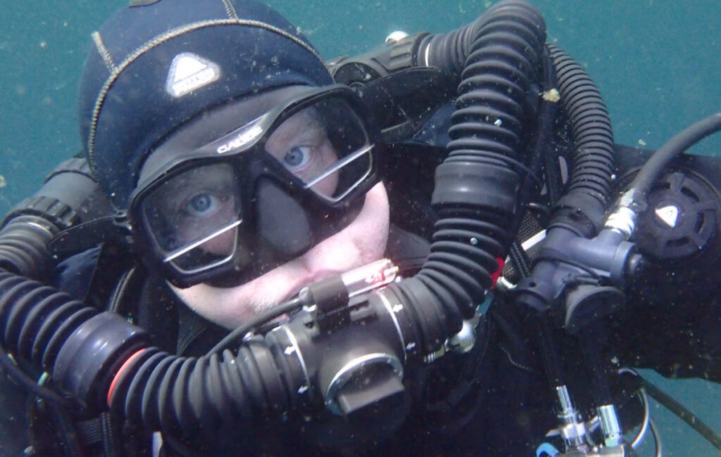 New research involving experienced technical divers has found that helium-rich