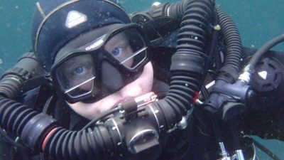 New research involving experienced technical divers has found that helium-rich