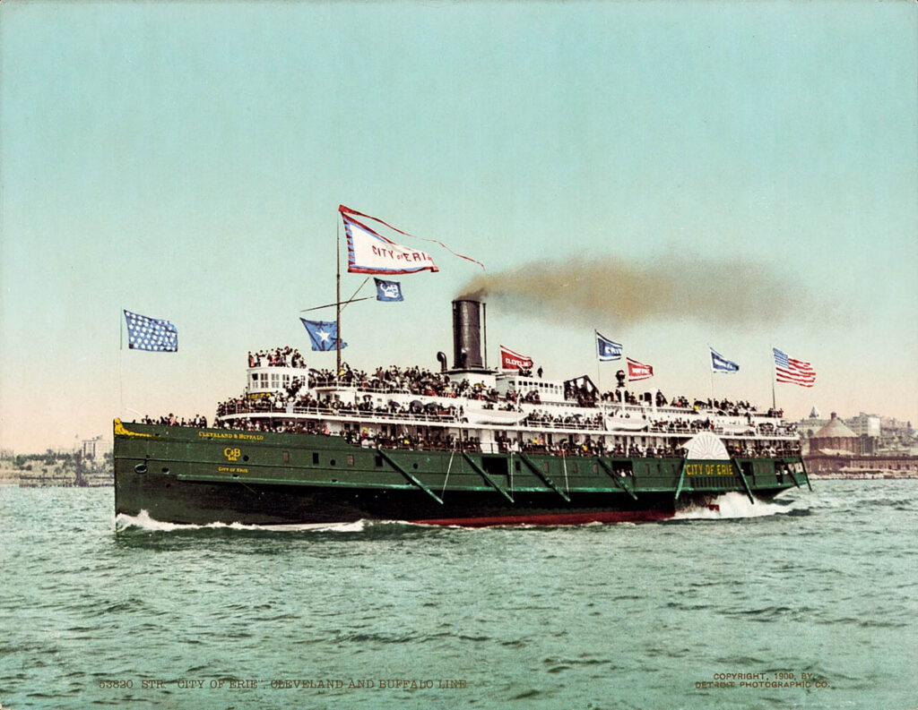 Gemi mimarı Frank E. Kirby tarafından tasarlanan SS City of