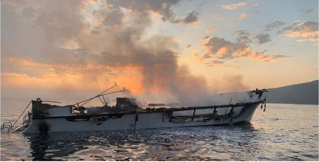 More than six years after the fatal fire aboard MV