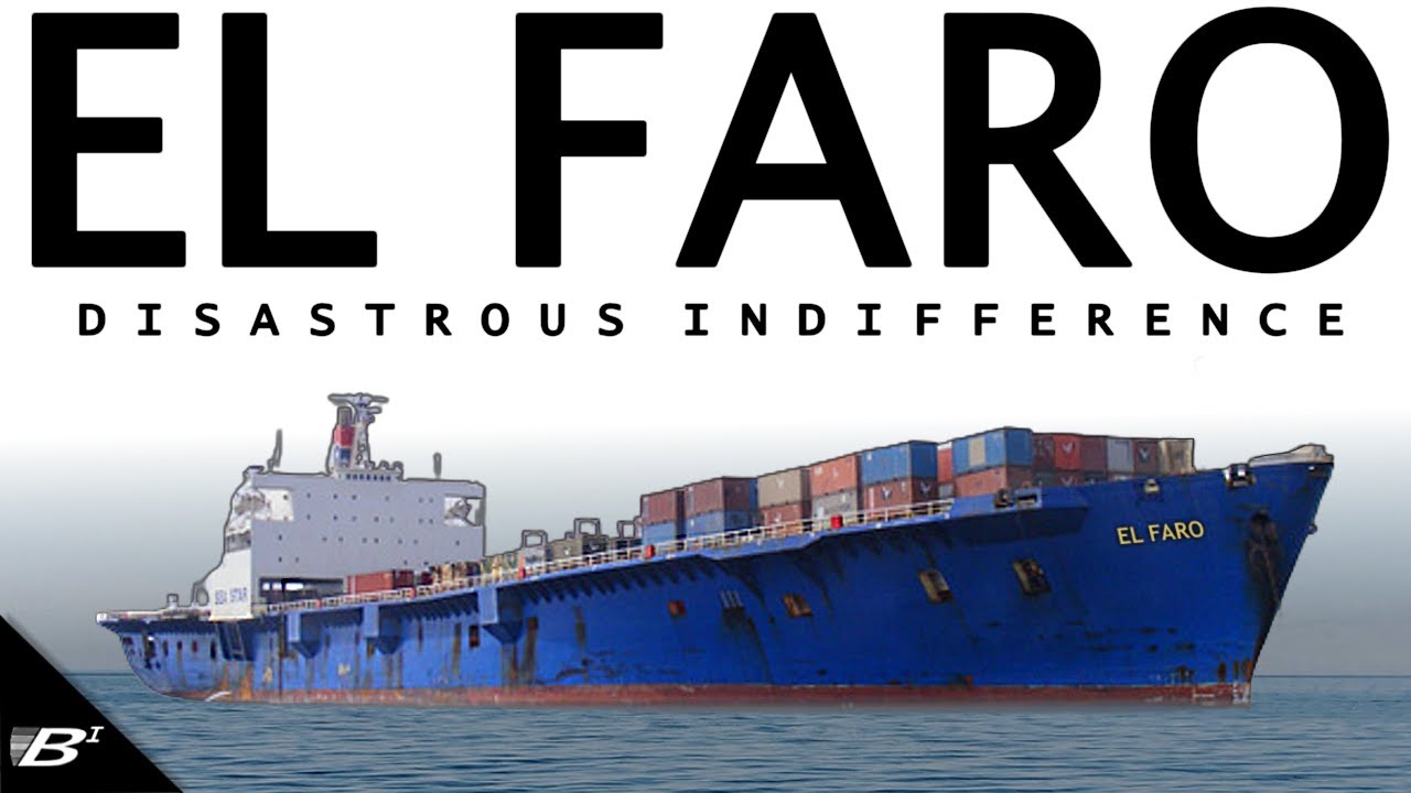 On October 1st, 2015 the Ro-Con ship El Faro plunged