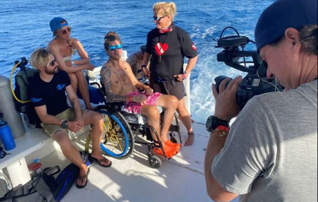 A new scuba-focused feature film inspired by adaptive diving is