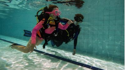 If you spend any time around youth scuba, the early