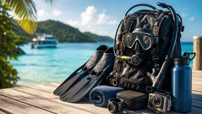 Packing for a summer dive trip sounds simple. Then, halfway