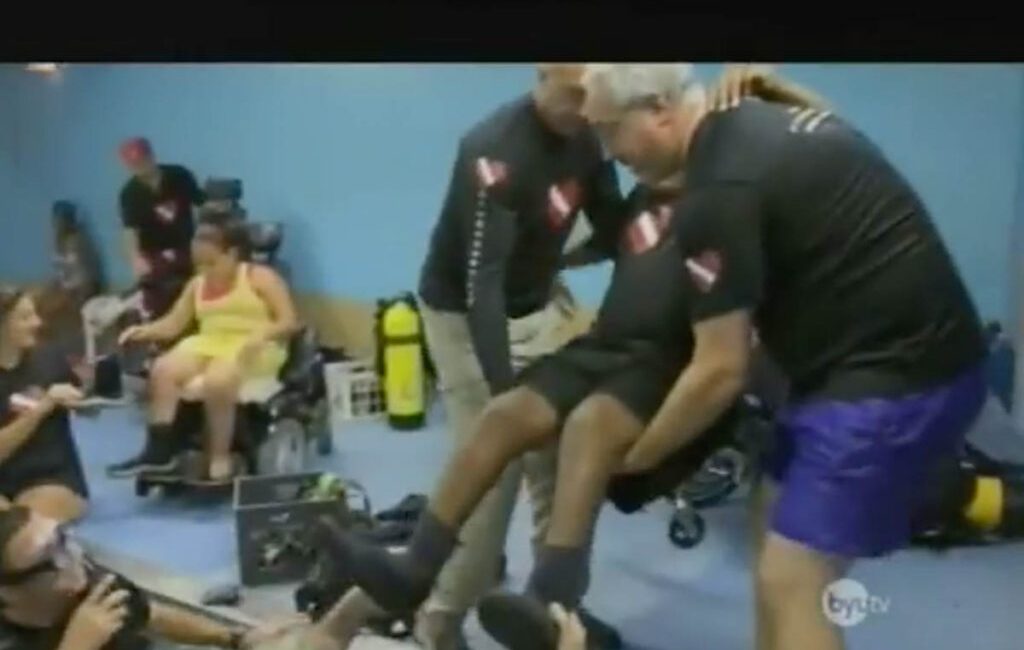 Long before adaptive diving became widely recognised within the scuba