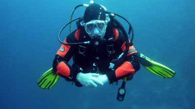 Every diver remembers that first moment of suspension underwater, neither