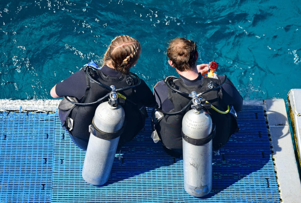 Once ghostly white and silent, stretches of coral in the
