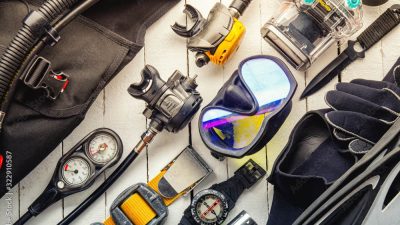 After a dive trip, it’s tempting to unload everything, rinse