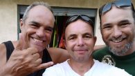 Spanish photographer Jesús Renedo (above left) and his hombres gear up for a session at Pollensa, a town in the northern part of the Spanish island of Majorca. Source: sailingscuttlebutt