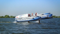 Students at Delft University of Technology in Netherlands believe they have created the first flying hydrogen boat in the world. The hydrofoils lift the 1100 kg hydrogen powered trimaran at 12 knots, with top speed at 22 knots. Source: Sailing […]