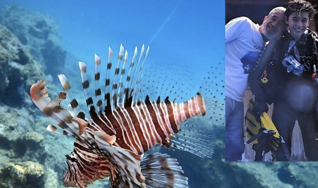 Sualtı tutkunun bir çiftin çocuğu olarak dünyaya gelen Ömer Ege