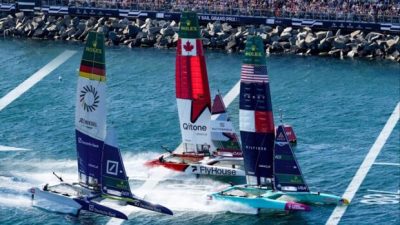 The world’s fastest sailors are heading to Portsmouth for the