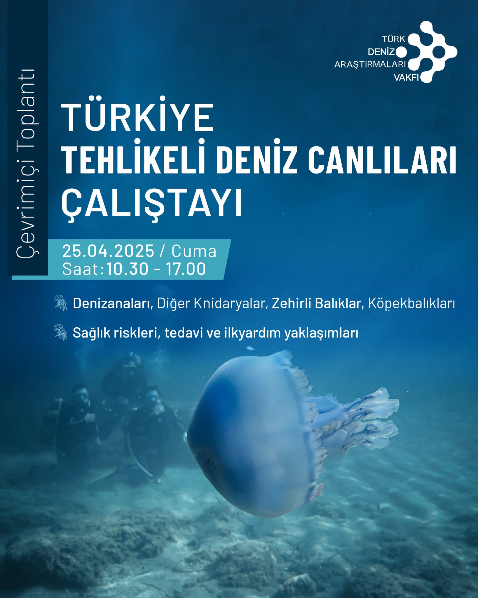 Türk Deniz Araştırmaları Vakfı olarak 25 Nisan 2025 tarihinde çevrimiçi