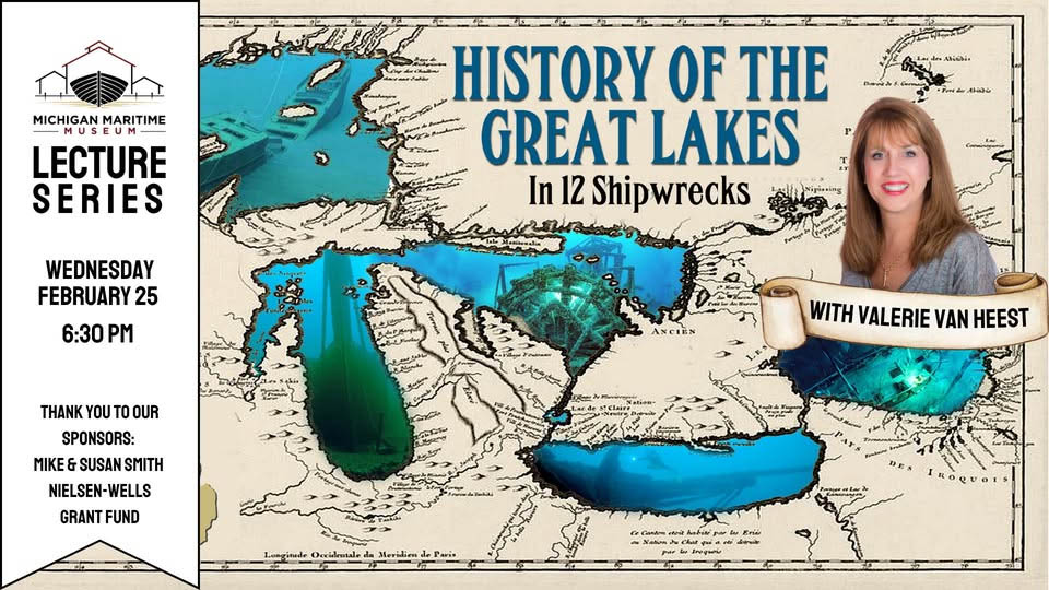 The History of the Great Lakes With Valerie van Heest Join as maritime historian, author, and underwater explorer Valerie van