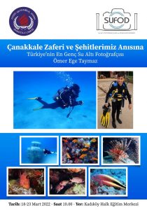 Ülkemizin en genç dalgıç ve sualtı fotoğrafçısı Ömer Ege TAYMAZ’ın,