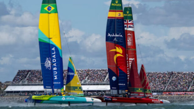 The SailGP global league begins its European segment on July