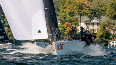 The Melges 24 Class tends to hold their World Championship