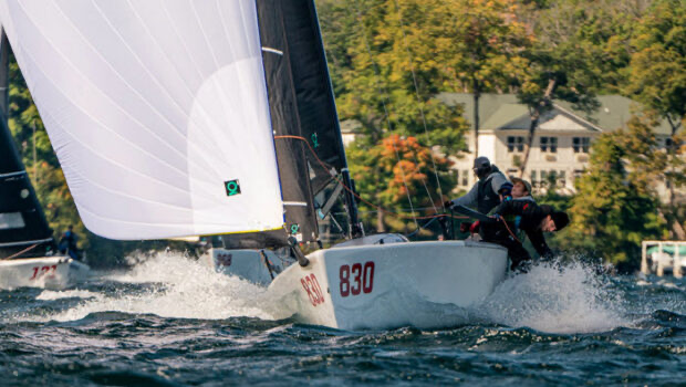 The Melges 24 Class tends to hold their World Championship