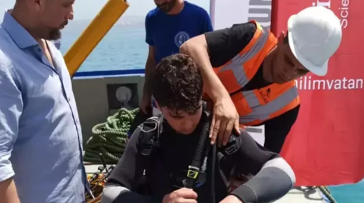 İskenderun Balıkçılar Barınağı’nda yapılan etkinliği Sahil Güvenlik Grup Komutan Vekili