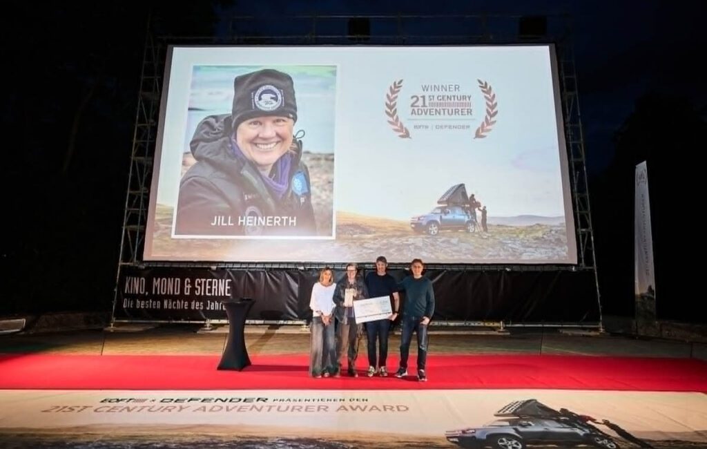 &nbsp; Canadian cave diver, underwater explorer, author and filmmaker Jill