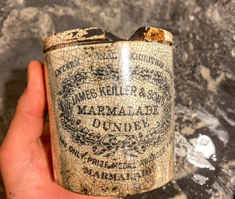 “These jars once held one of the world’s first commercial