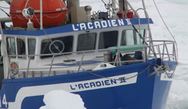 L’Acadien II, a Canadian-registered fishing boat, capsized and sank on