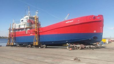 A historic working vessel is preparing for a new chapter