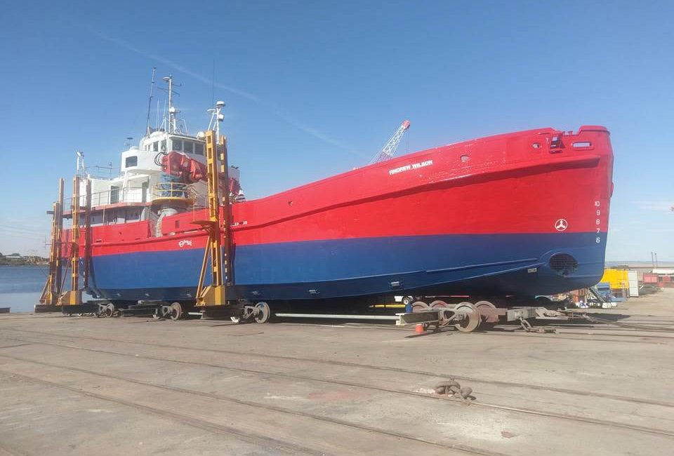 A historic working vessel is preparing for a new chapter