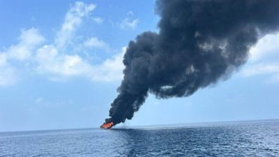 A dive boat operating in the southern Maldives has been