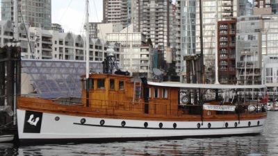 SS Master tied up quayside. Courtesy of the  Maritime Museum