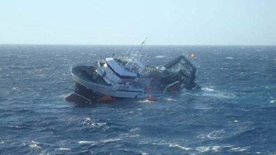Miracle at Sea: 22 Rescued from Burning Trawler off Newfoundland