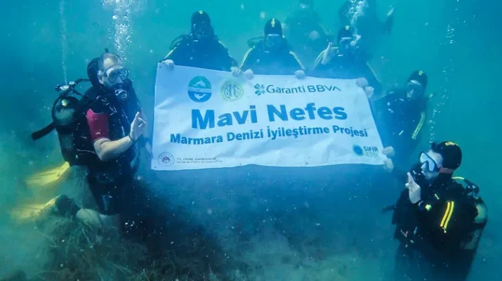 Garanti BBVA ve TURMEPA iş birliğiyle yürütülen Mavi Nefes Projesi’nin