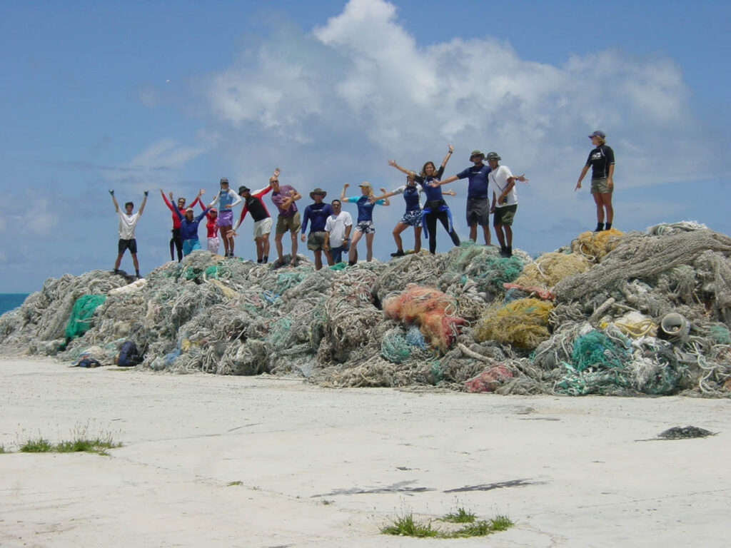 Removing rubbish from the ocean is not always a matter