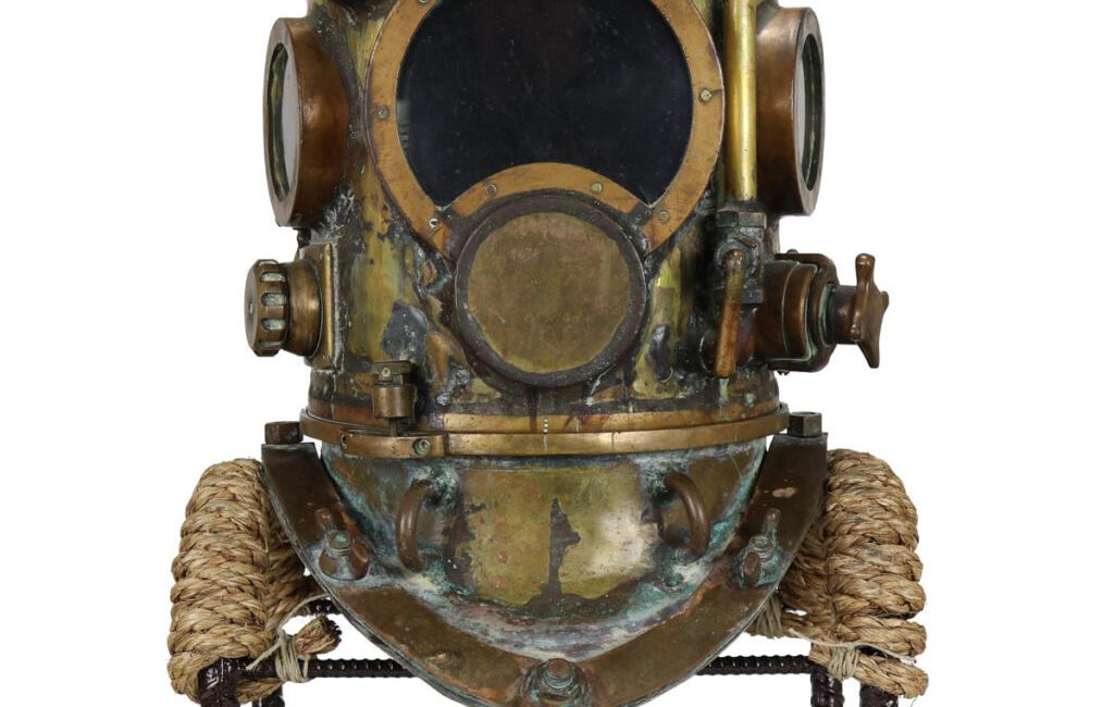   Collectors of historic diving equipment will have a rare