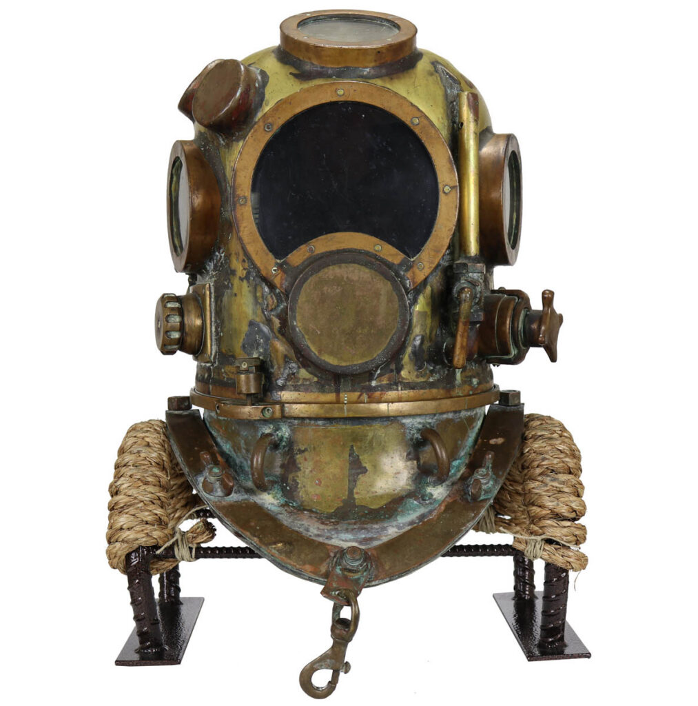   Collectors of historic diving equipment will have a rare