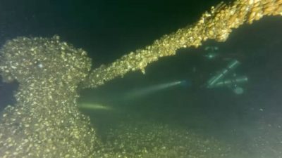 We’re thrilled to unveil the schooner-barge ONONDAGA, discovered off Stony